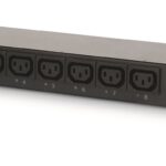 APC NetShelter Switched Rack PDU, 1U, 1PH, 2.3kW 230V 10A or 2.5kW 208V 12A, 8 C13 Outlets, C14 cord PDU