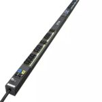 Eaton Metered Input rack PDU, FlexPDU series,0U, 32A input, 200-240V,without cord, Single-phase, (4) GB16A outlet grip, Outlets: (20) GB10A outlets grip