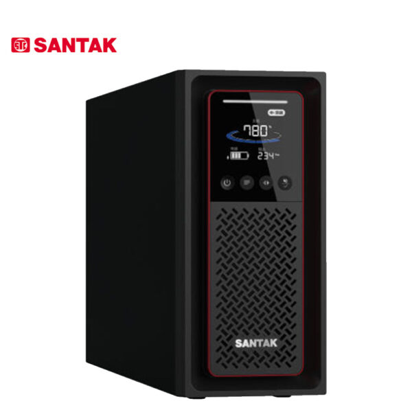 SANTAK C3K Shenzhen Santak UPS Uninterruptible Power Supply C3K Online 3KVA/2400W CASTLE 3K Voltage Stabilizer