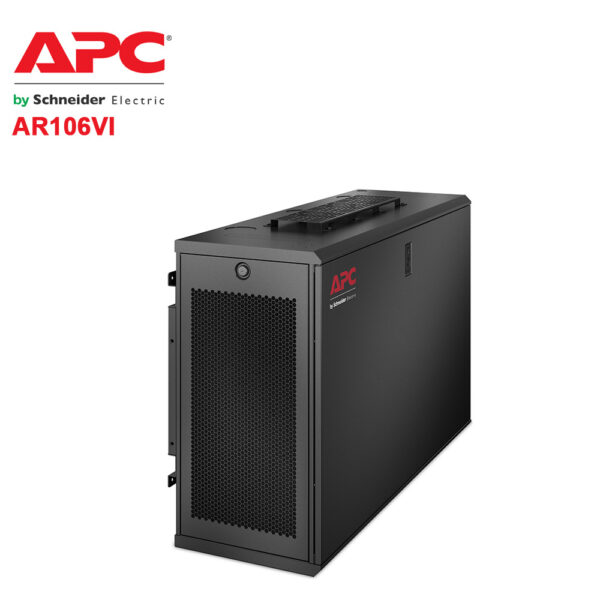 APC NetShelter 6U Low-Profile Wallmount Rack Enclosure Cabinet 230V Server Depth