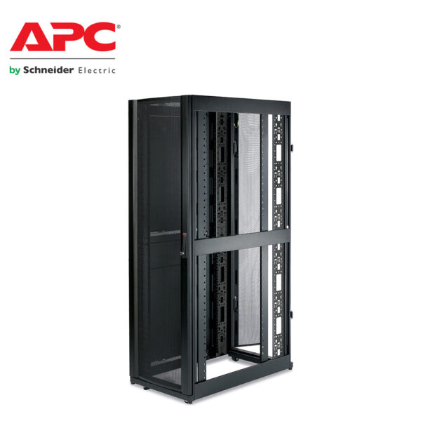 APC NetShelter Cable Management, Vertical Cable Manager, for NetShelter SX 42U, Set of 2, Black, 117 x 1930 x 130 mm