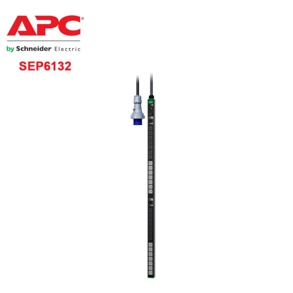 SEP6 PDU, Basic Type, 0U, 63A, 230V,(20+8))GB1002, right side